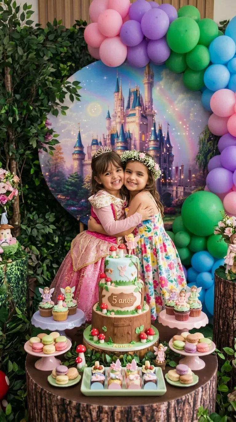 Festa infantil na Bedrock Garden